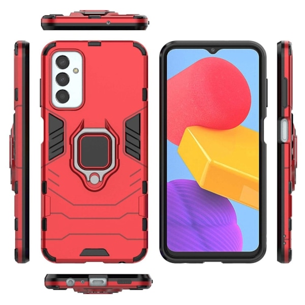 Ring Guard Case Samsung Galaxy M13 4g - Rød Red