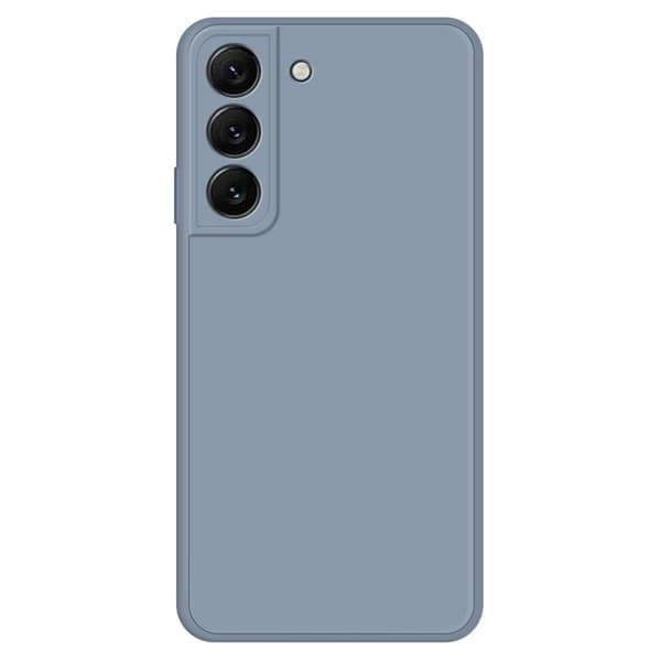 Skråt gummicover mod fald til Samsung Galaxy S22 Plus - Grå Blå Blue