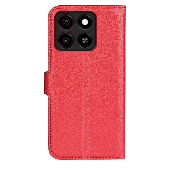 Klassisk ZTE Blade A35 flip etui - Rød Red