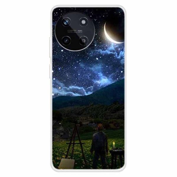 Imagine Realme 11 cover - Nattehimmel Blue