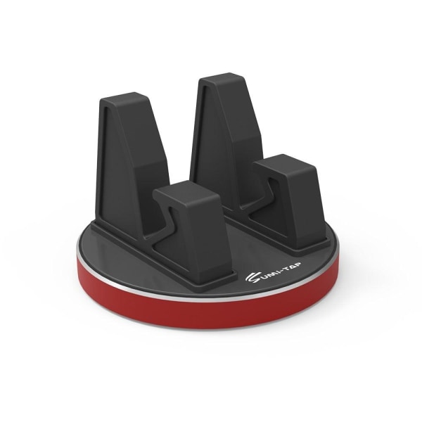 Universal rotatable silicone phone stand holder - Red Red