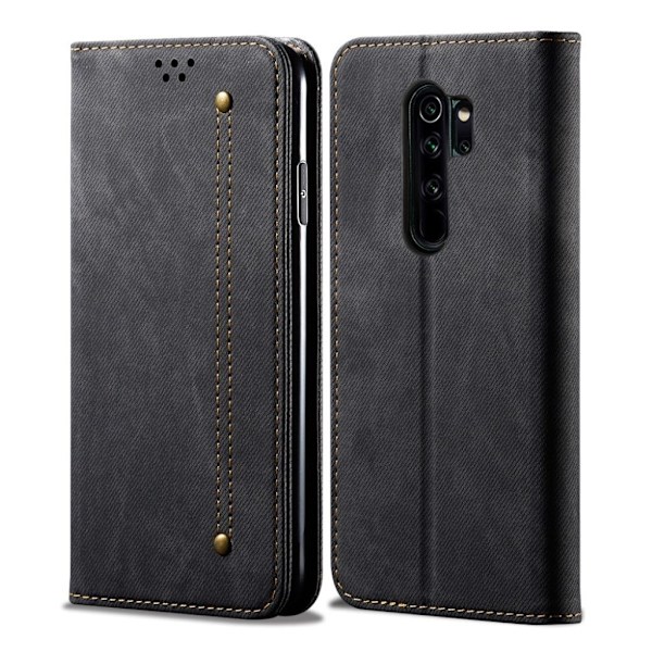 Jeans Xiaomi Redmi Note 8 Pro etui - Sort Black