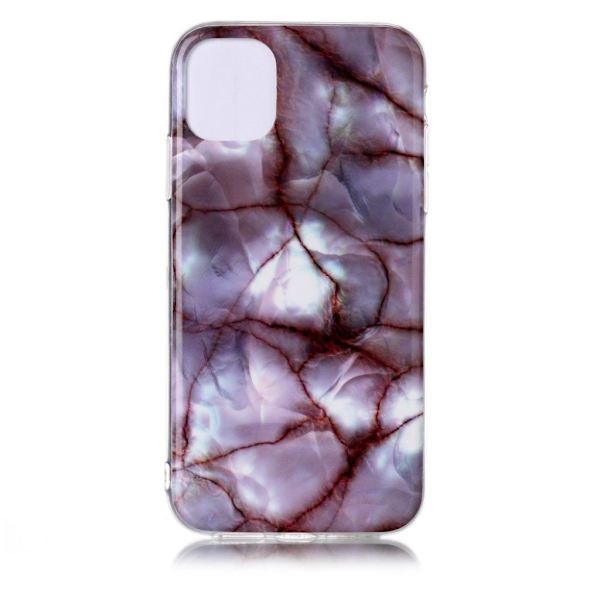 Marble iPhone 11 Pro deksel - Veiny rosemarmor Pink