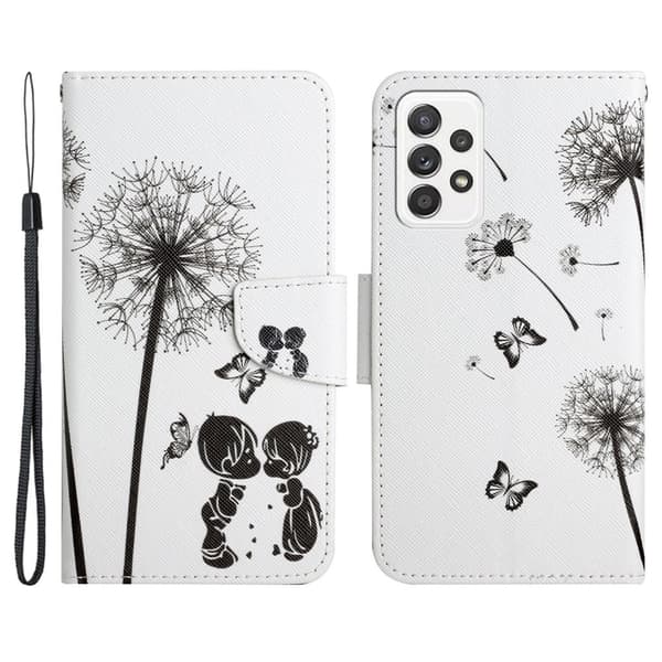 Wonderland Samsung Galaxy A33 5G Flippetui - Melkebøtte og Barn White
