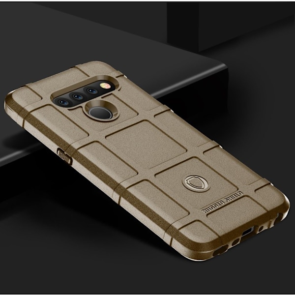Rugged Shield LG V50 ThinQ skal - Brun Brun
