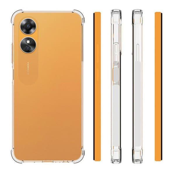 Lux-Case Airbag-skydd för Oppo A17 Transparent
