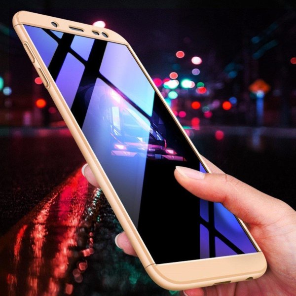Samsung Galaxy J6 (2018) mobilskal plast matt - Guld Guld