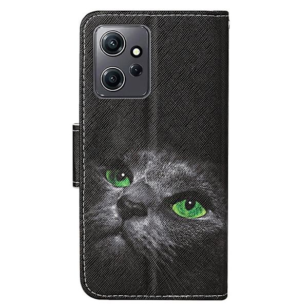 Wonderland Xiaomi Redmi Note 12 Flippetui - Leopard Black