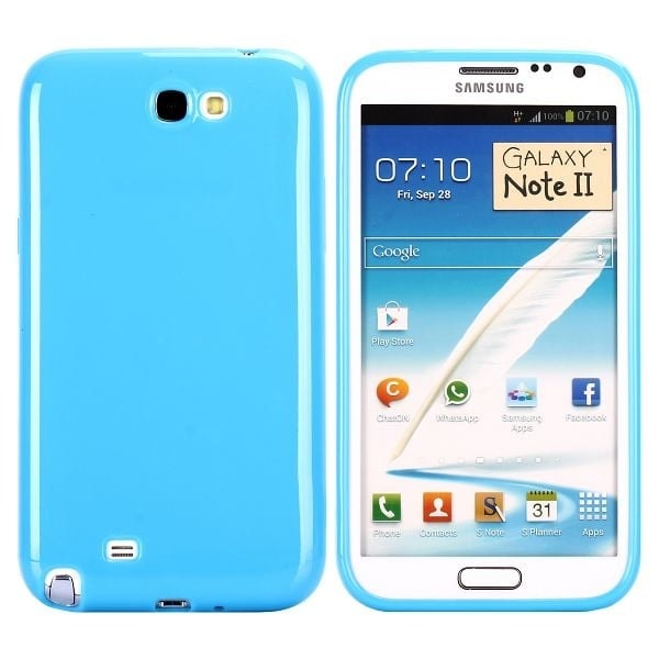 Candy Colors (Blå) Samsung Galaxy Note 2 Skal Blå