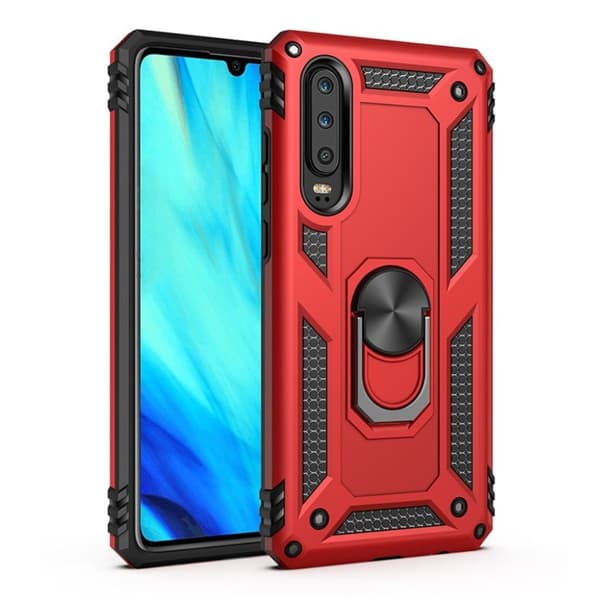 Bofink Combat Huawei P30 skal - Röd Röd