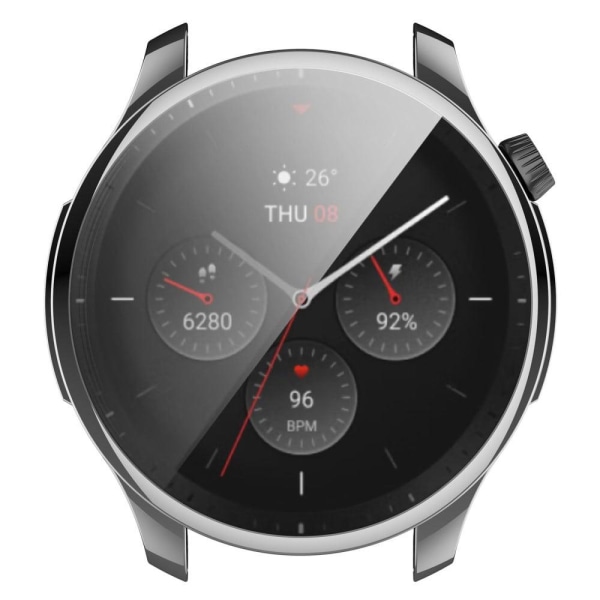 Amazfit GTR 4 46mm galvaniseringsdæksel - Sølv Silver grey