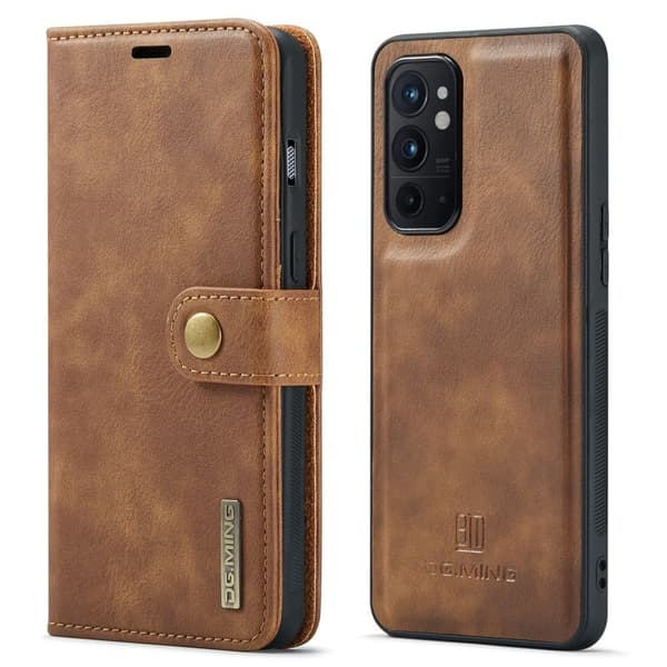 DG.Ming 2-i-1 OnePlus 9RT 5G fodral - Brun Brun