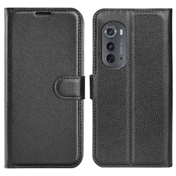 Classic Motorola Moto Edge 2022 fodral - Svart Svart
