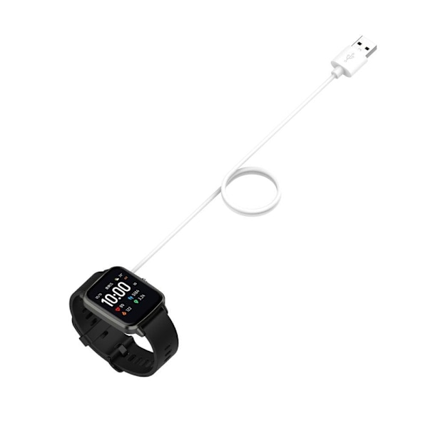1m Realme Watch 3 USB-opladningsplade - Hvid White