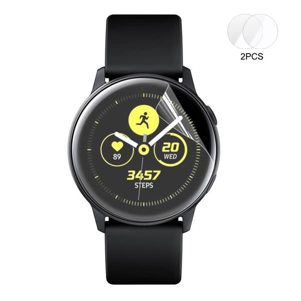 HAT PRINCE 2stk Samsung Galaxy Watch Active skjermbeskytter Transparent