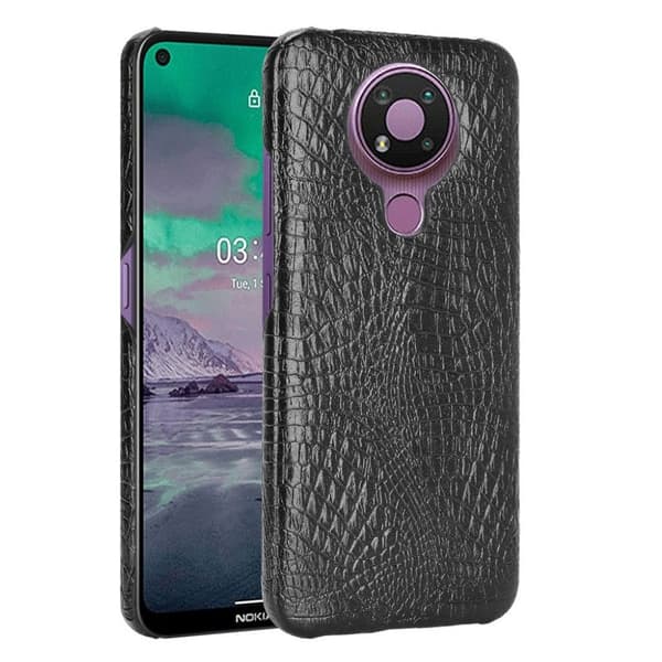 Croco Nokia 3.4 skal - Svart Svart