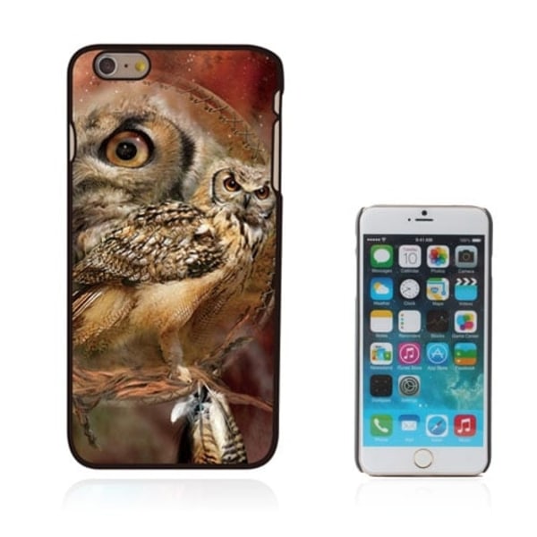 Persson (sej realistisk ugle) iPhone 6 Plus etui Multicolor