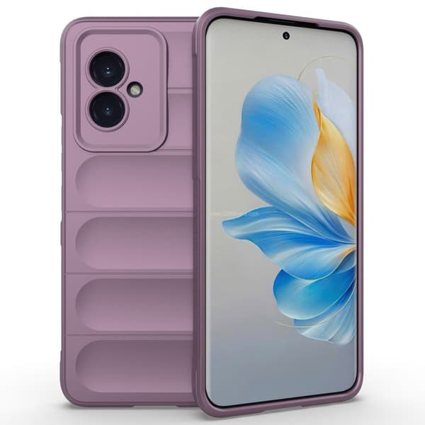 Deksel med mykt grep for Honor 100 - Lyselilla Purple