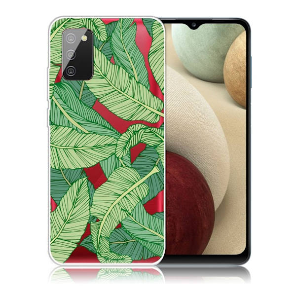 Deco Samsung Galaxy A02s Etui - Blad Green