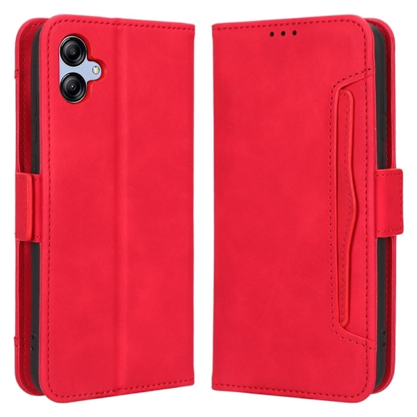 Moderni Nahkalaukku For Samsung Galaxy A04e - Punainen Red