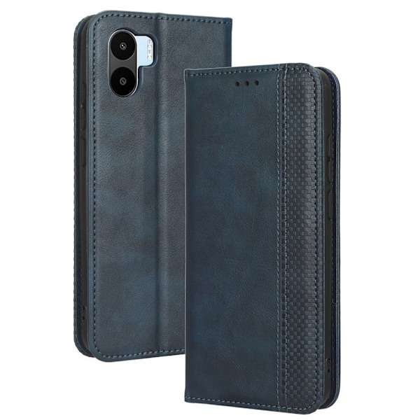Bofink Vintage Xiaomi Redmi A1 Læder Etui - Blå Blue