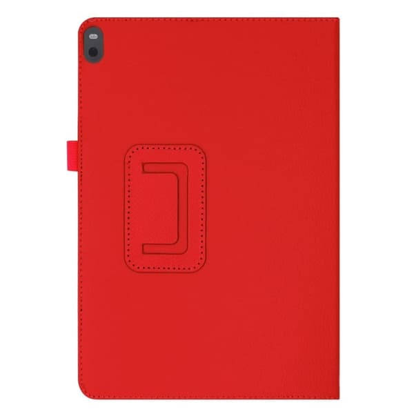 Lenovo Tab M10 litchi tekstuuri nahkakotelo - Punainen Red
