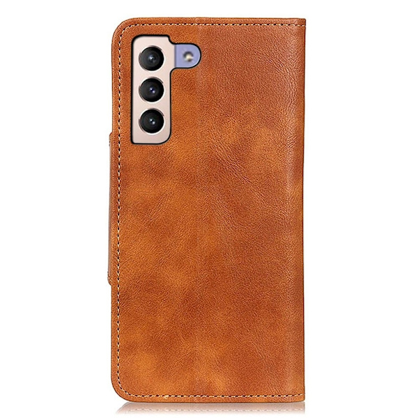 Alpha Samsung Galaxy S23 Plus Flip Etui - Brun Brown