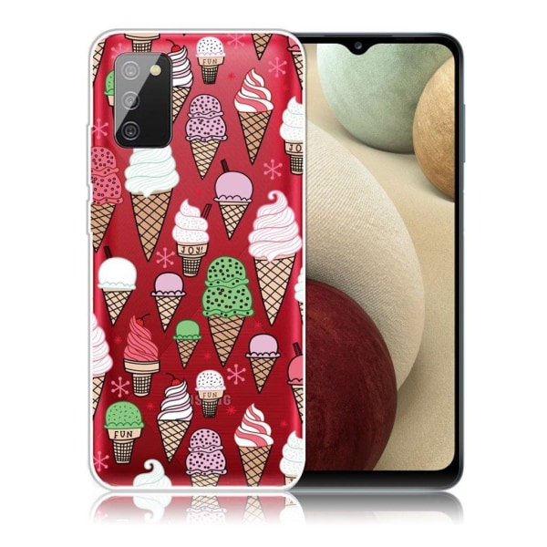 Deco Samsung Galaxy A02s Etui - Little Ice Cream Multicolor