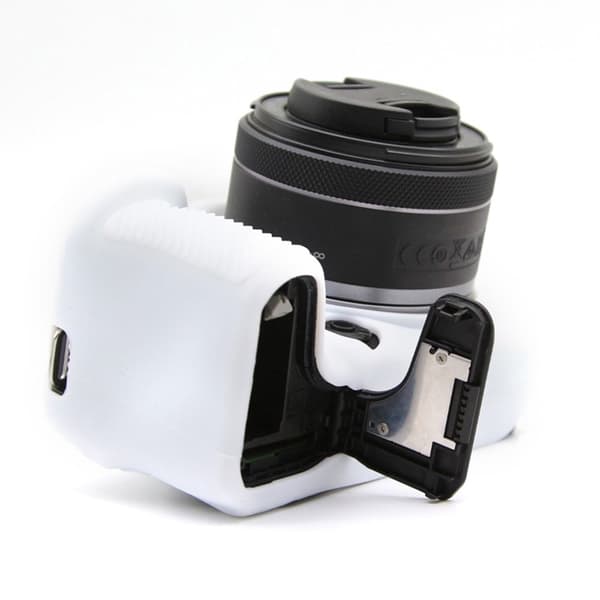 Canon EOS R10 silikondeksel - Hvit White