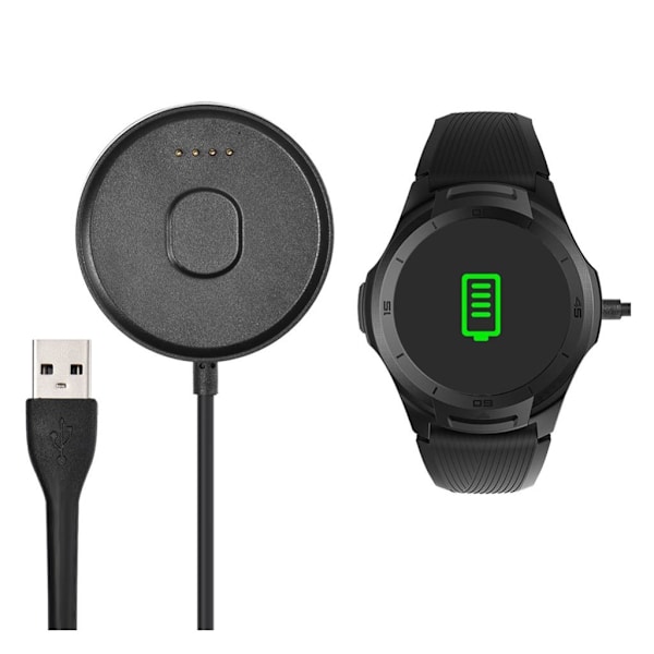 Ticwatch E2 / S2 latausteline telakkaan Black