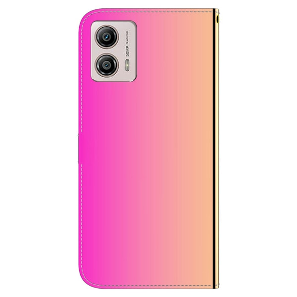 Mirror Motorola Moto G23 / G53 / G13 Flip Etui - Rose Pink