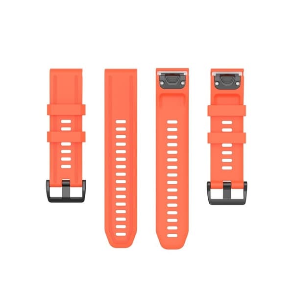 Garmin Fenix 6S kestävä ranneke - Koralli Orange