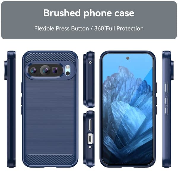 Carbon Flex Google Pixel 9 kotelot - Sininen Blue