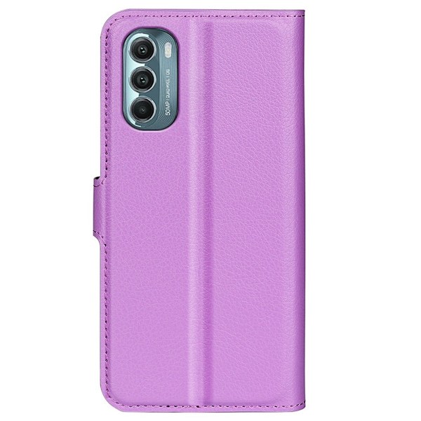 Classic Motorola Moto G Stylus 5G (2022) flip kuoret - Violetti Purple