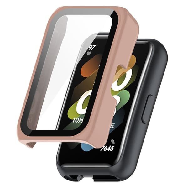 Huawei Band 7 / 6 / Honor Band 6 cover with screen protector - Pink Rosa