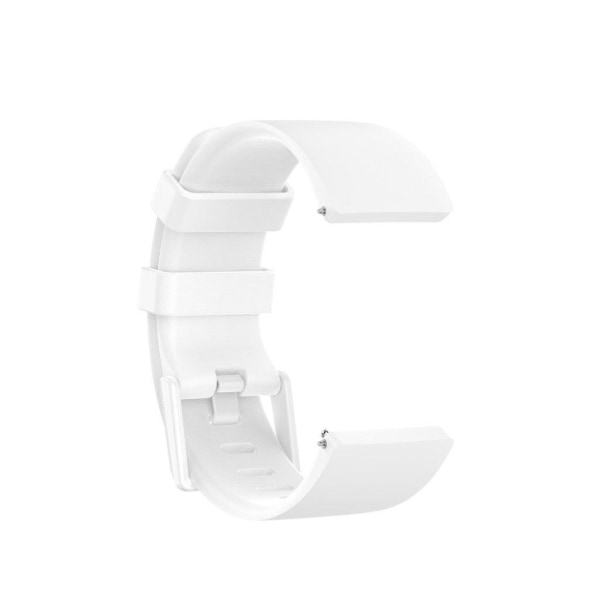 Fitbit Versa 2 / Versa Lite silikon klockarmband - vit / Size: S Vit