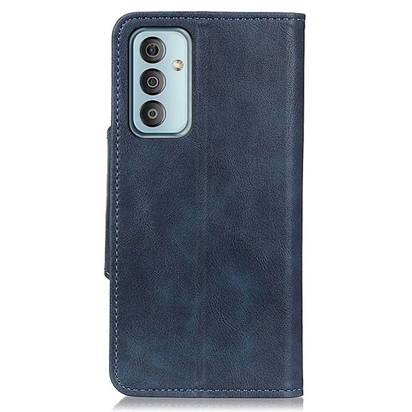 Alpha Samsung Galaxy M23 nahkainen läppäkotelo - Sininen Blue