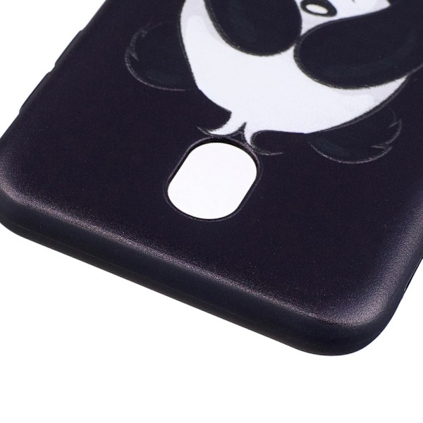 Samsung Galaxy J7 (2017) Lækkert blødt cover - Panda leger Multicolor