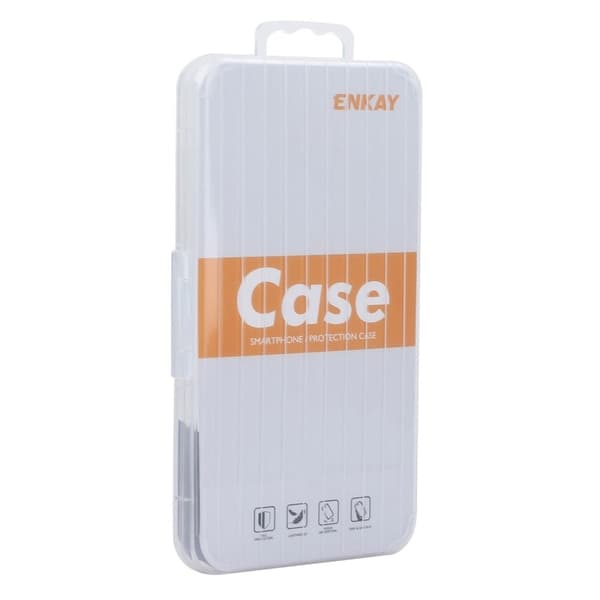 ENKAY klart anti-drop Xiaomi Redmi Note 13 etui - Gennemsigtig Transparent
