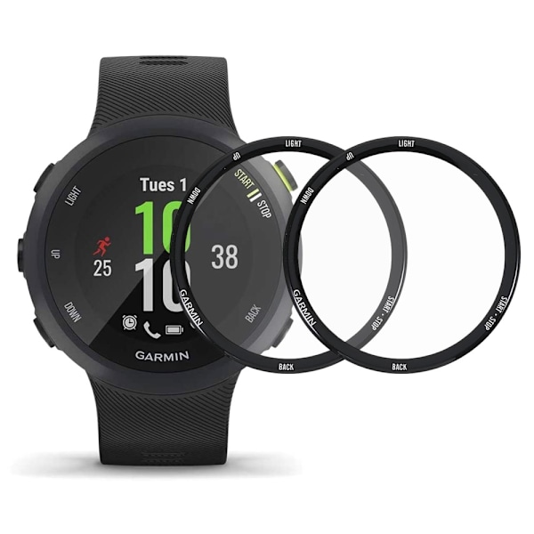 2Pcs Garmin Forerunner 45S PMMA screen protector Transparent