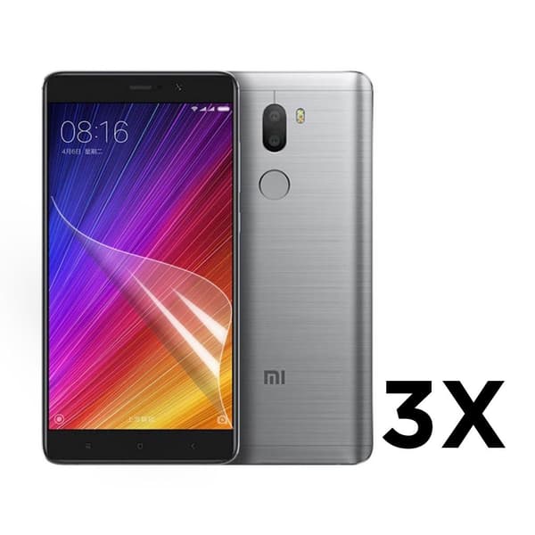 3 pk. Skjermbeskytter for Xiaomi Mi 5S Plus Transparent