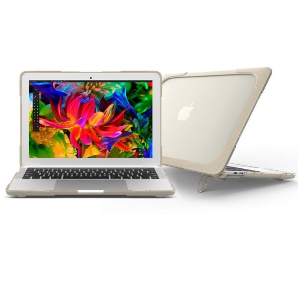 MacBook Pro 13 Touchbar beskyttelsesetui med hård plastik samt s Brown