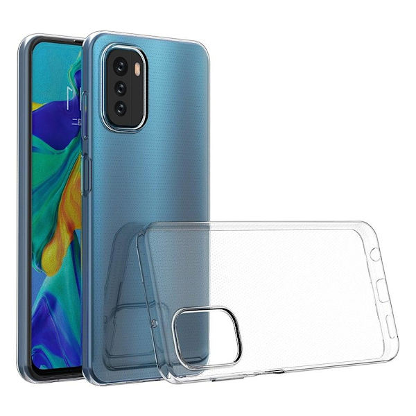 Erittäin ohut läpinäkyvä kotelo Nokia G60:lle Transparent