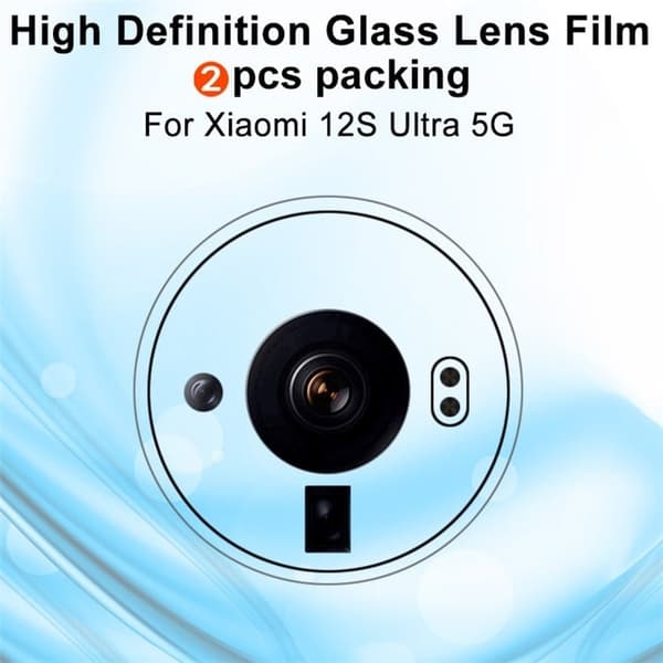 Erittäin kirkas Xiaomi 12S Ultra näytönsuojus Transparent