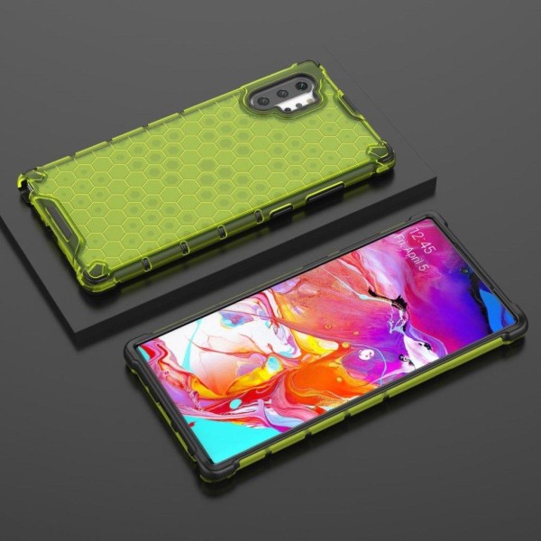 Bofink Honeycomb Samsung Galaxy Note 10 Plus skal - Grön Grön