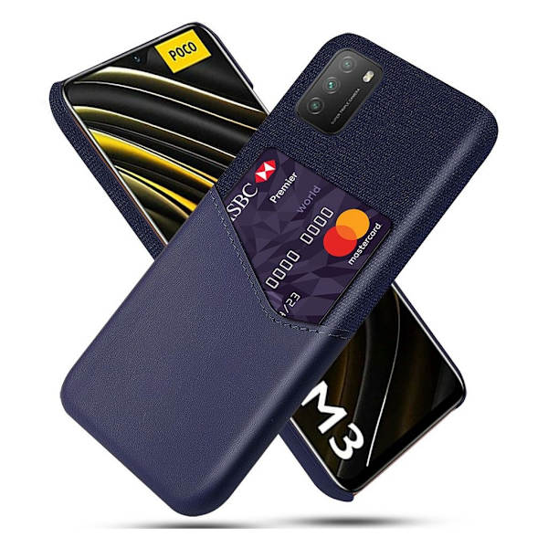 Bofink Xiaomi Redmi 9T Card Deksel - Blå Blue