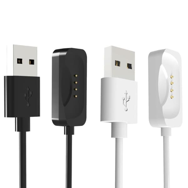 1m Oppo Watch (46mm) / (41mm) USB-docka för snabbladdning - Vit Vit