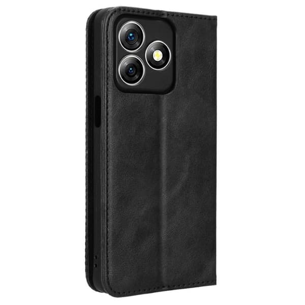Bofink Vintage Ulefone Note 18 Ultra lærveske - Svart Black