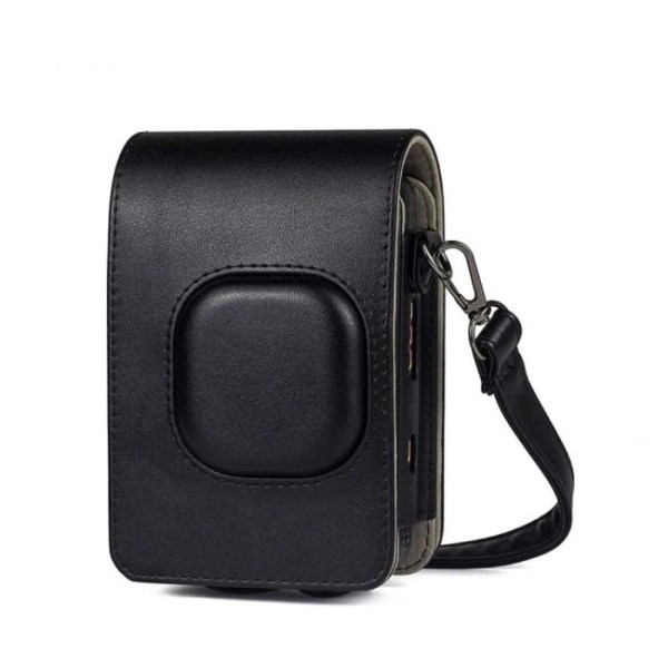 CAIUL Fujifilm Instax mini LiPlay leather cover - Black Svart