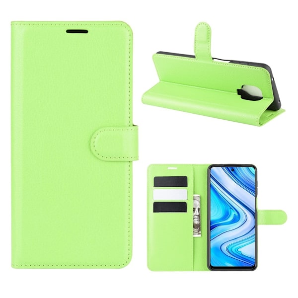 Classic Xiaomi Redmi Note 9 Pro / Note 9S / 9 Pro Max kotelot - Vihreä Green